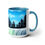 Thumbnail: Two-Tone Coffee Mugs, 15oz