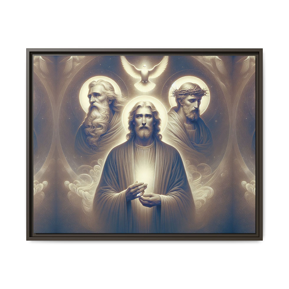 Thumbnail: Holy Trinity Print on Canvas MABV2AI