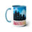 Thumbnail: Two-Tone Coffee Mugs, 15oz