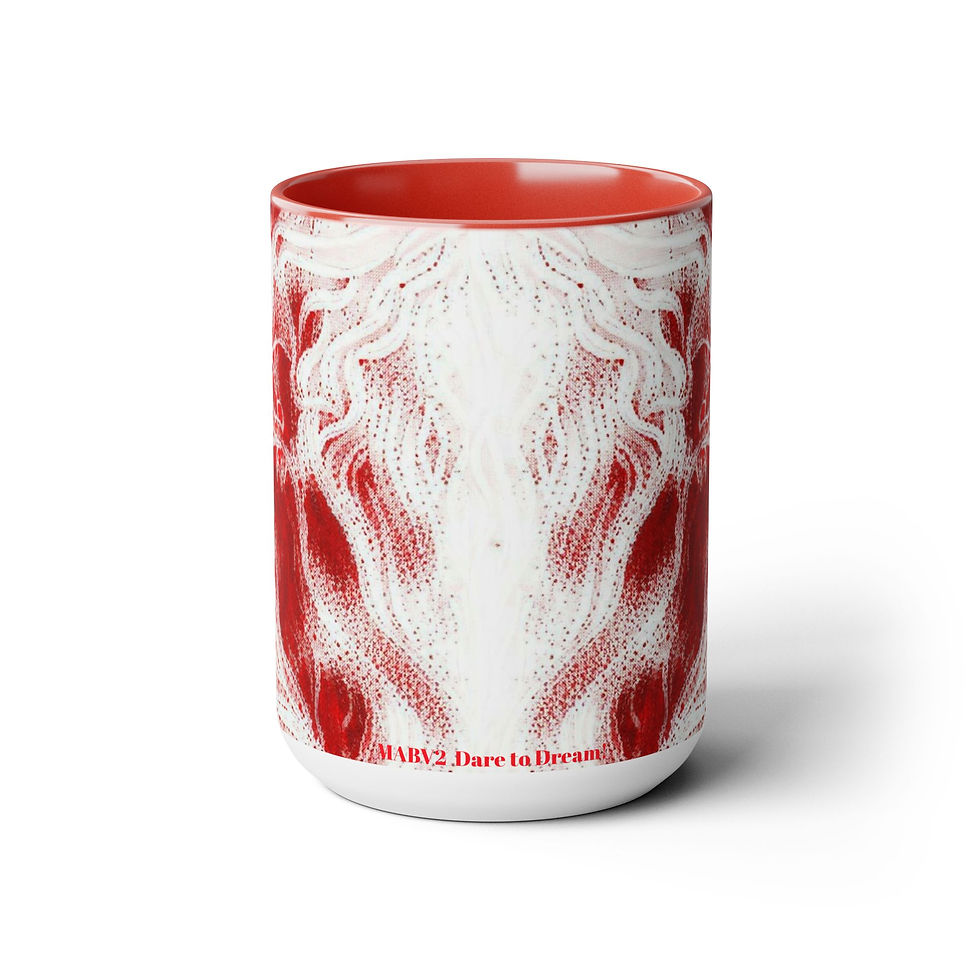 Thumbnail: Two-Tone Coffee Mugs, 15oz