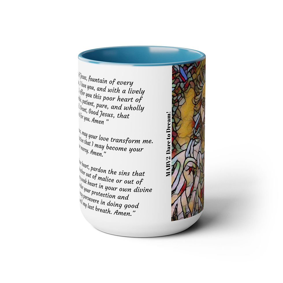 Thumbnail: Two-Tone Coffee Mugs, 15oz