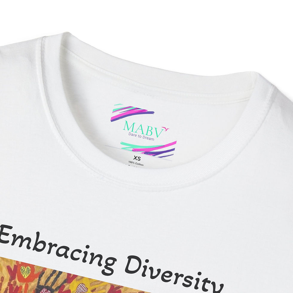 Thumbnail: Embracing Diversity Unisex Soft-style T-Shirt