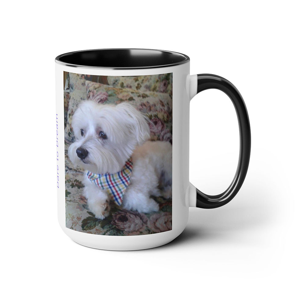 Thumbnail: Two-Tone Coffee Mugs, 15oz