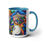 Thumbnail: Two-Tone Coffee Mugs, 15oz
