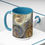 Thumbnail: Two-Tone Coffee Mugs, 15oz