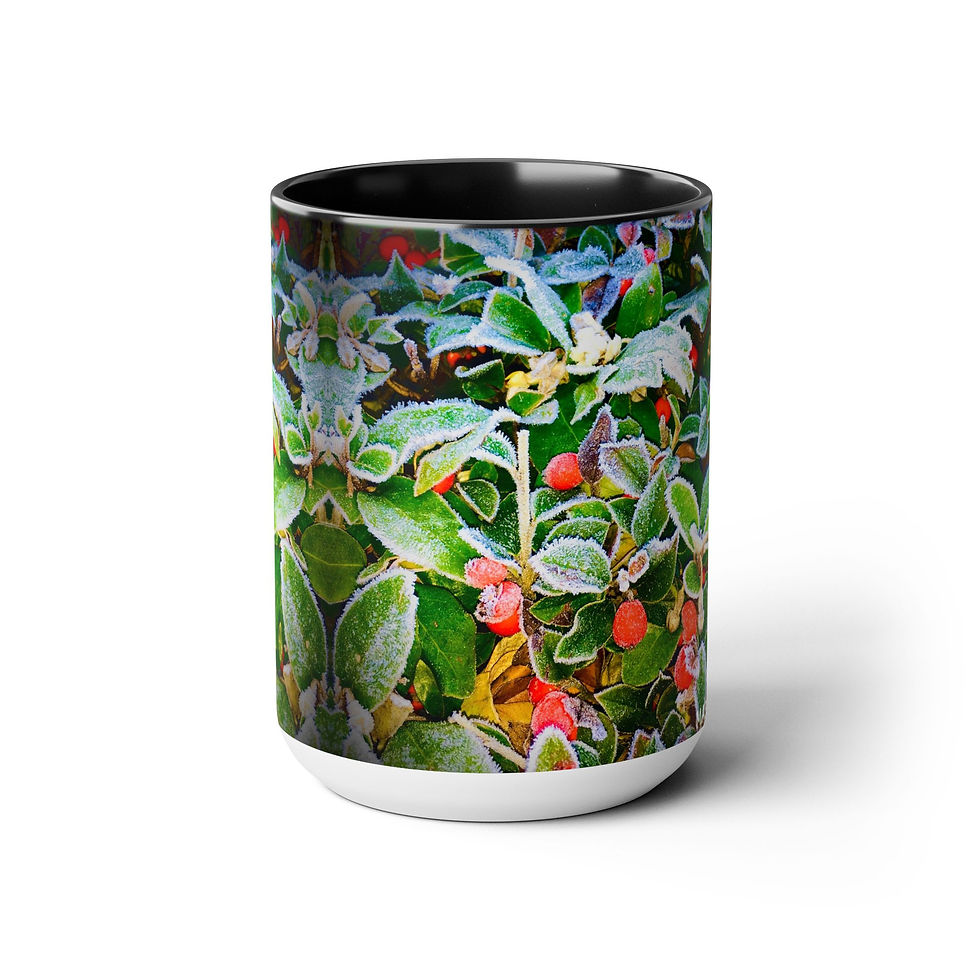 Thumbnail: Two-Tone Coffee Mugs, 15oz