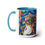 Thumbnail: Two-Tone Coffee Mugs, 15oz