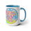 Thumbnail: Two-Tone Coffee Mugs, 15oz