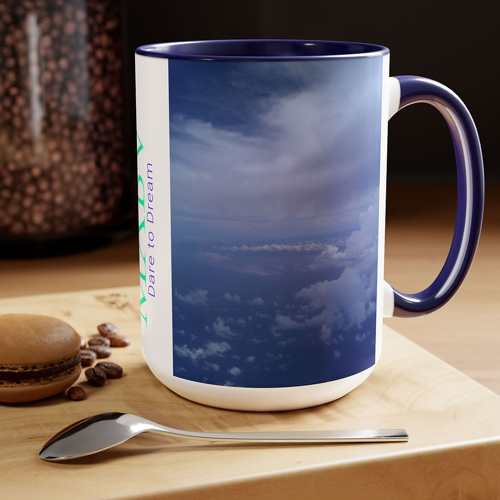 Thumbnail: Two-Tone Coffee Mugs, 15oz