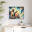 Thumbnail: Holy Family Print on Canvas MABV2AI