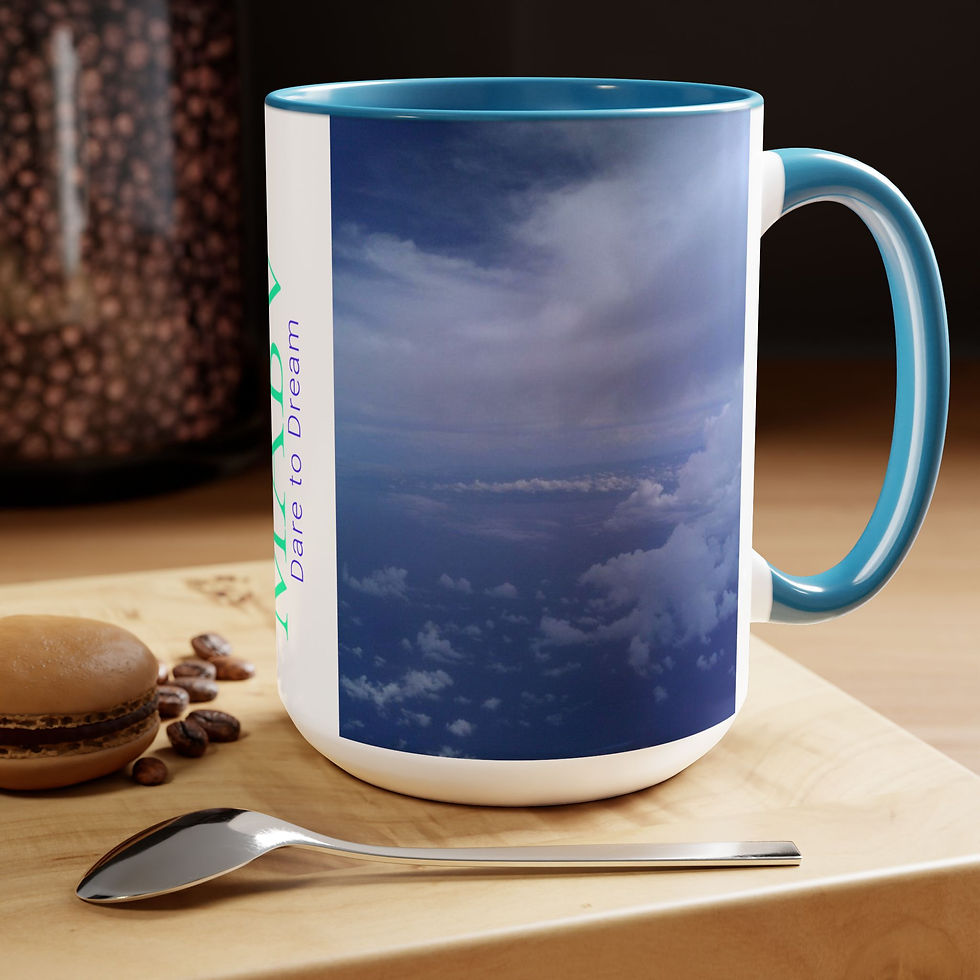 Thumbnail: Two-Tone Coffee Mugs, 15oz