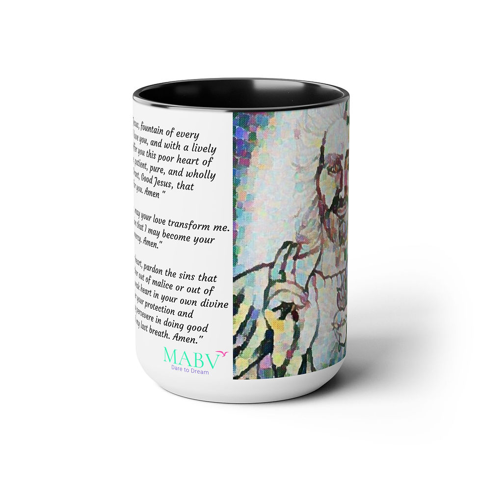 Thumbnail: Two-Tone Coffee Mugs, 15oz
