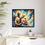 Thumbnail: Holy Family Print on Canvas MABV2AI