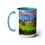 Thumbnail: Two-Tone Coffee Mugs, 15oz