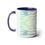 Thumbnail: Two-Tone Coffee Mugs, 15oz