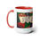 Thumbnail: Two-Tone Coffee Mugs, 15oz
