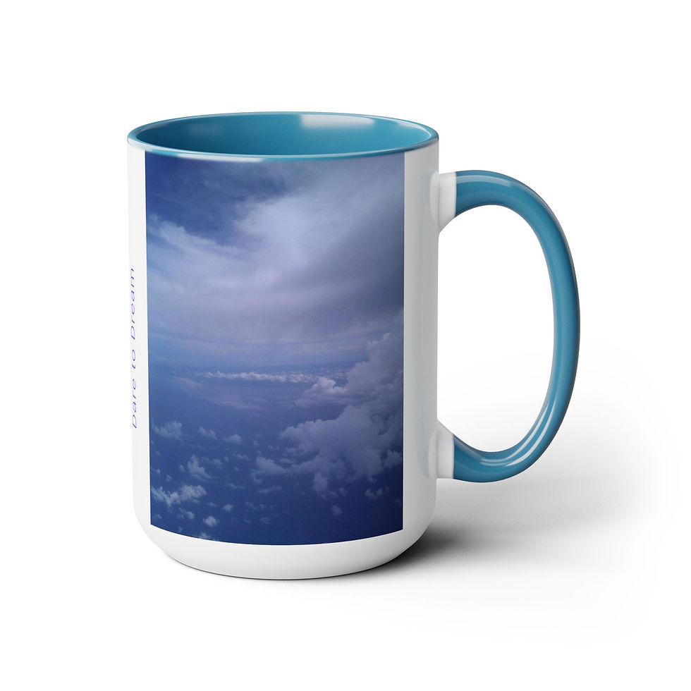 Thumbnail: Two-Tone Coffee Mugs, 15oz