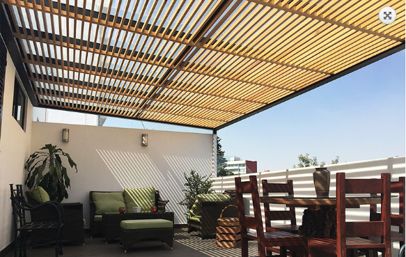 PERGOLA DE MADERA