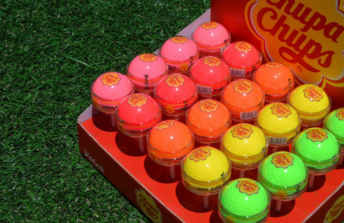 [Free Shipping][Genuine][By Air]Volvik x Chupa Chups 20pcs Balls