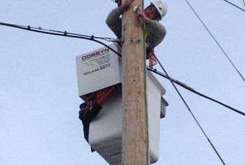 POWER POLE REPAIR