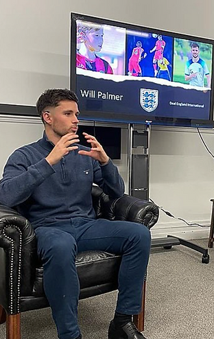 Will presenting a presentation on himself.