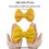 Thumbnail: Daisy Sunglasses Set With Matching Bow For Kids