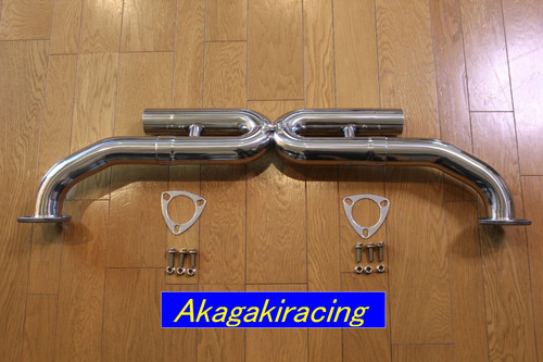 ポルシェ997後期モデル カレラ2＆4用 センターXパイプ