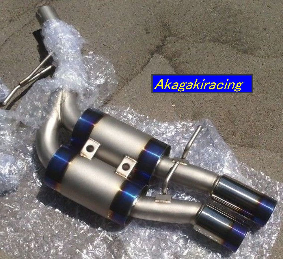 BMW E63/E64フルチタンマフラー