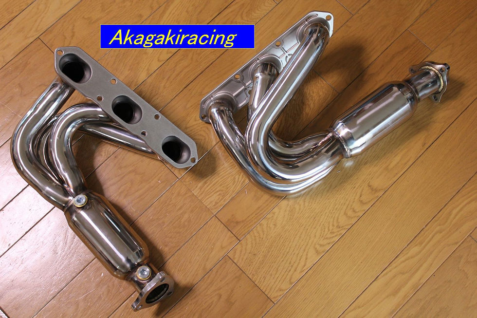 ポルシェ987前期用 メタル触媒 高品質エキマニ | akagakiracing