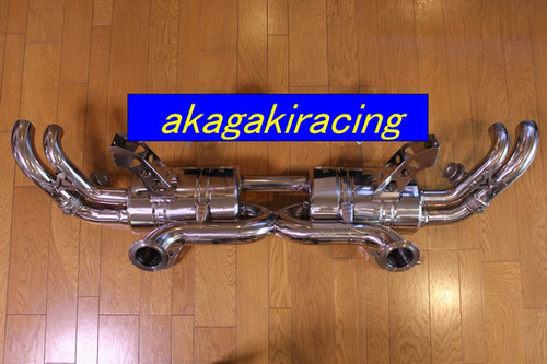 アウディR8前期V10モデル用 可変バルブマフラー | akagakiracing