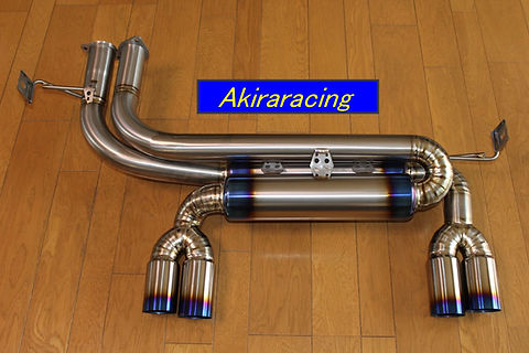 BMW E46M3 フルチタンマフラー | akagakiracing