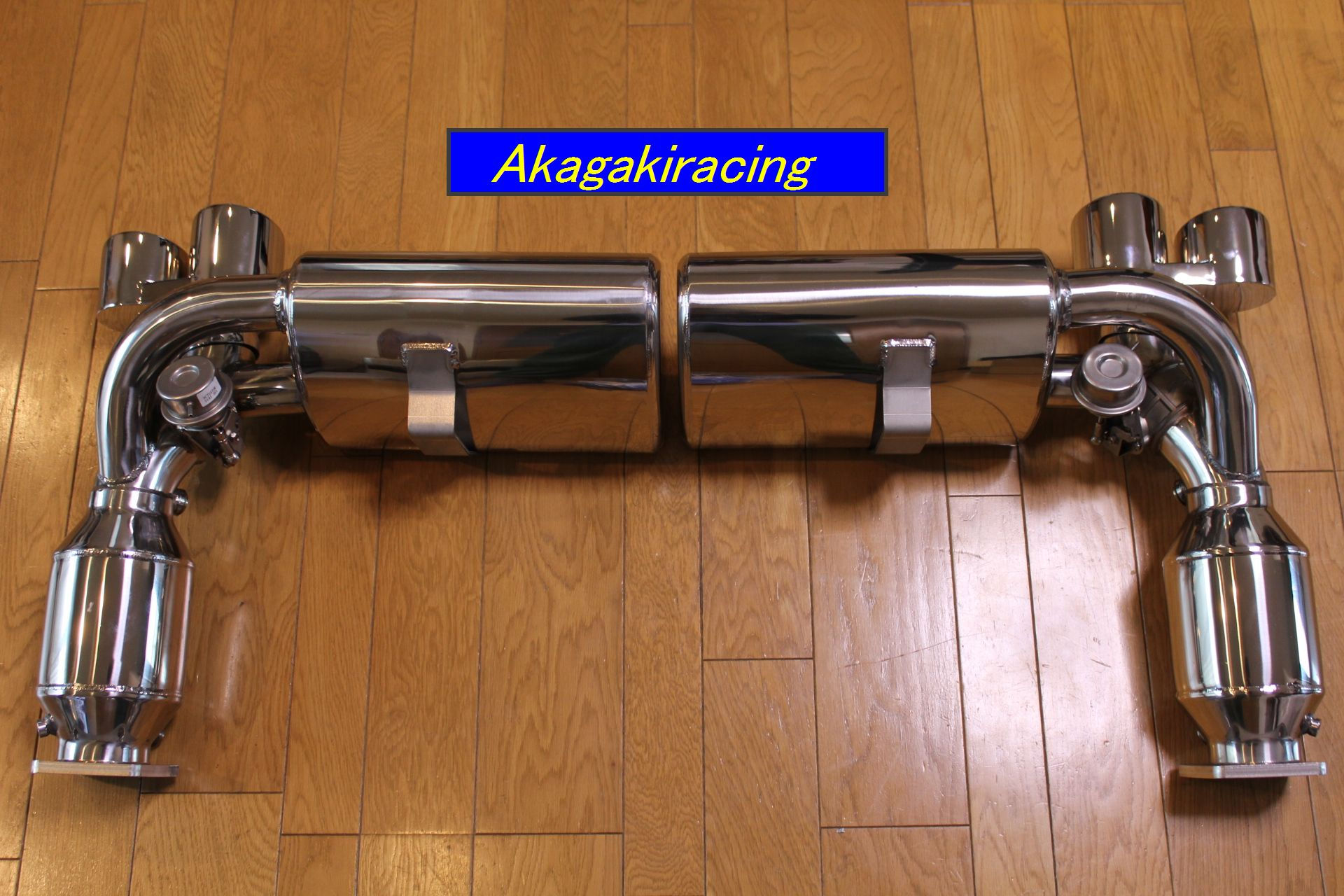 ポルシェ997前期モデル ターボ用 可変バルブマフラー