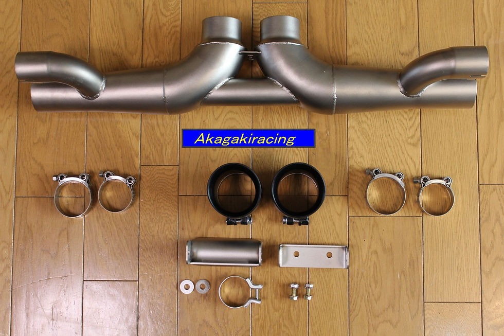 ポルシェ997GT3用 バイパスマフラー