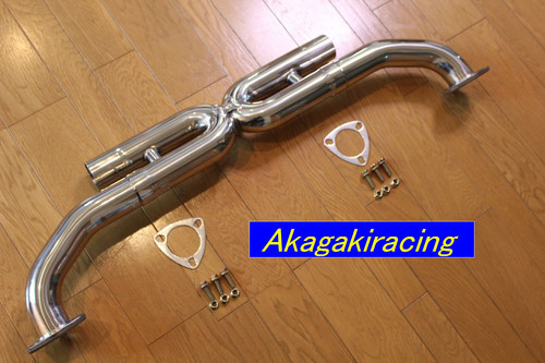 ポルシェ997後期モデル カレラ2＆4用 センターXパイプ