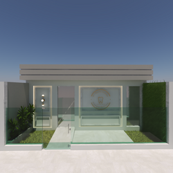 Model in White Suit