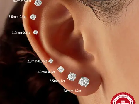 How to Choose Cartilage Stud Sizes for a Balanced Ear Stack