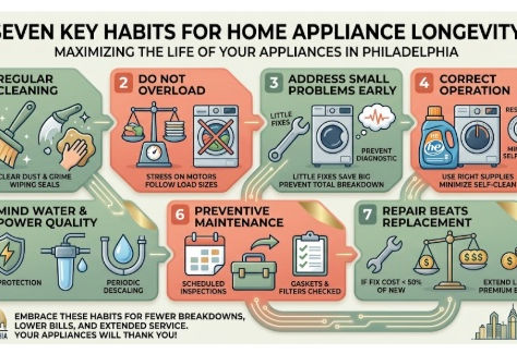 How to Extend the Life of Your Home Appliances in Philadelphia