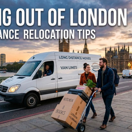 Moving Out of London, Long Distance Relocation Tips