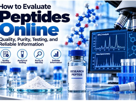 How to Evaluate Peptides Online: Quality, Purity, Testing, and Reliable Information
