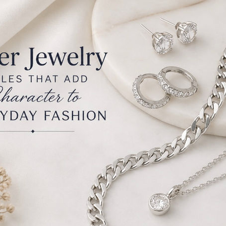 Silver Jewelry Styles That Add Character to Everyday Fashion