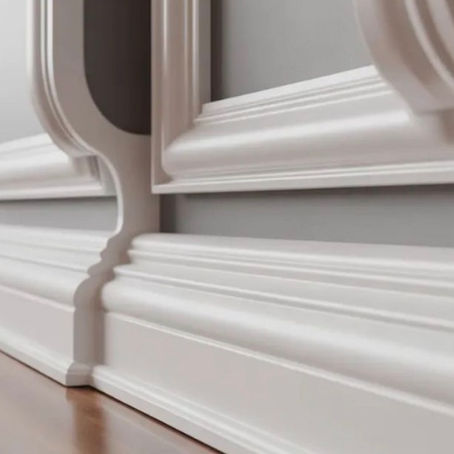 High-Quality White Finished Skirting Board for Every Interior Style