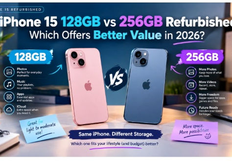iPhone 15 128GB vs 256GB Refurbished: Which Offers Better Value in 2026?