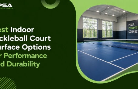 Best Indoor Pickleball Court Surface Options for Performance and Durability