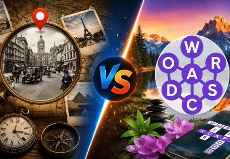 TimeGuessr vs Wordscapes Which Brain Game Is Right for You