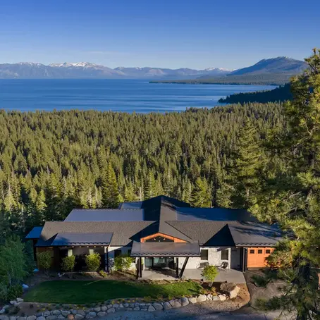 Tahoe View in Tahoe City by Dennis E. Zirbel, Architect