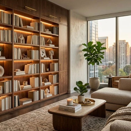 Interior Design Trends 2026: Build a Bookshelf Wealth Aesthetic Fast
