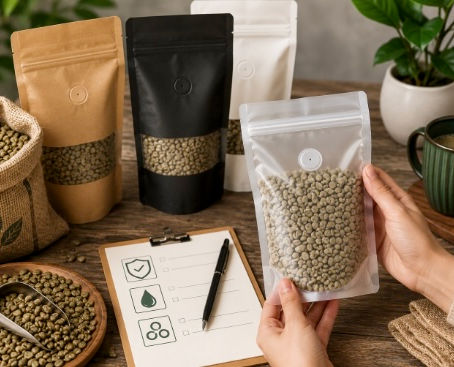 How to Choose the Right Hermetic Bag for Green Coffee Storage?