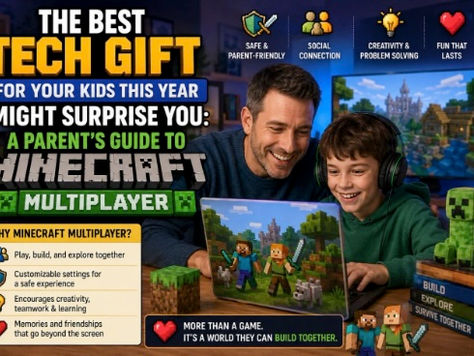 The Best Tech Gift for Your Kids This Year Might Surprise You: A Parent's Guide to Minecraft Multiplayer