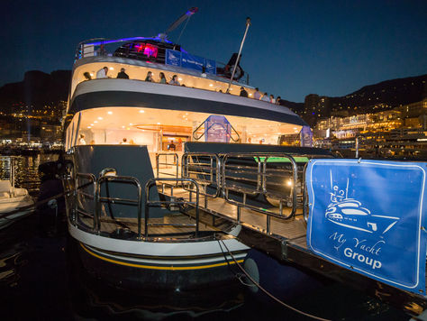 MY YACHT® GROUP’S TRACKSIDE SUPERYACHT AT THE 77TH MONACO GRAND PRIX