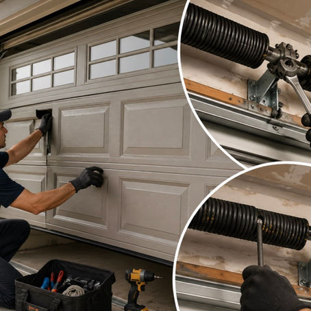 Complete Guide to Clopay Garage Door Panel and Torsion Spring Replacement
